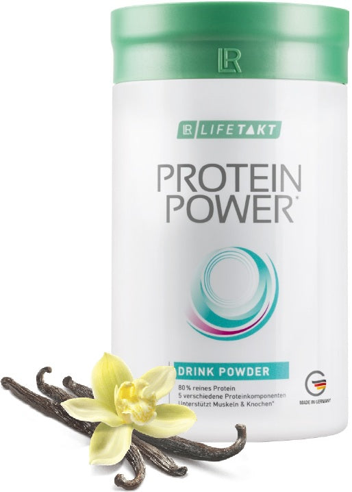 LR PROTEIN POWER Protein Drink Protein Powder + Mg B6 Vanilla 375g