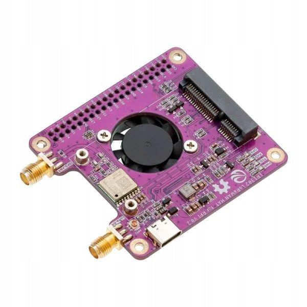 LR1302 868M/915M LoRaWAN Hat- expansion board for LoRa module for Raspbery