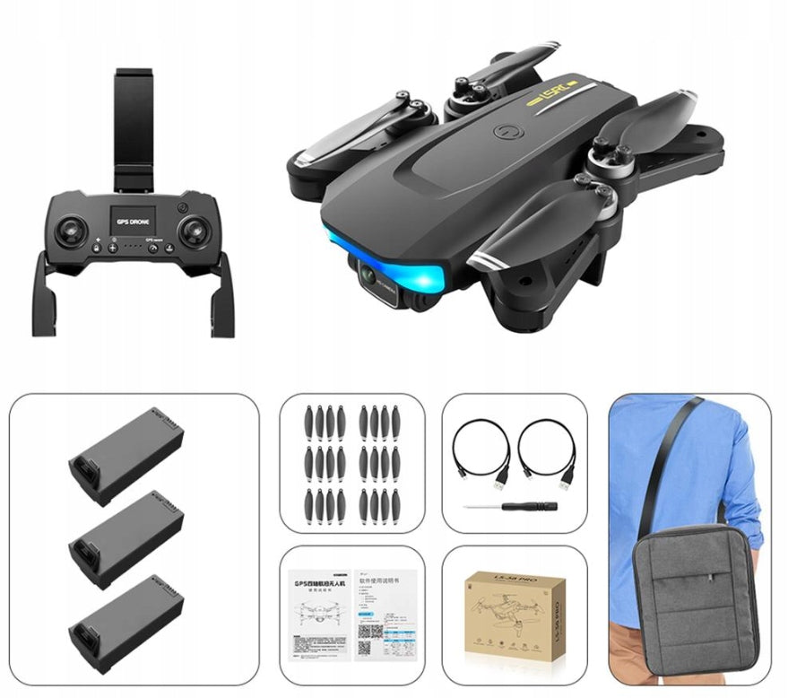 LS-38 GPS RC Drone with Adult Camera RC Drone with 6K Camera Packaging status original