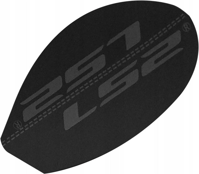LS2 ALUMINUM CHIN BAR FOR FF399 HELMET - MATTE BLACK (Part # 800399PLM04)