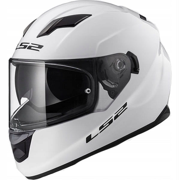 LS2 FF320 STREAM EVO SOLID WHITE HELMET