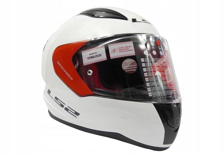 LS2 FF353 RAPID SOLID WHITE INTEGRAL HELMET