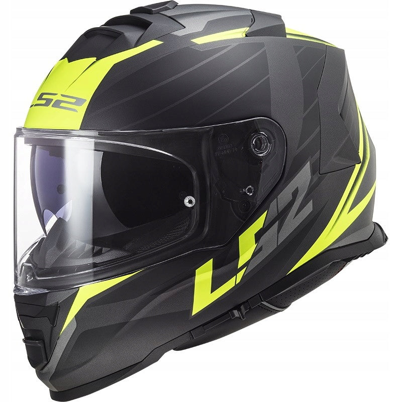 LS2 FF800 STORM II NERVE BLACK YELLOW MOTORCYCLE HELMET INTEGRAL BLENDA L Manufacturer's catalog number AK1080020605