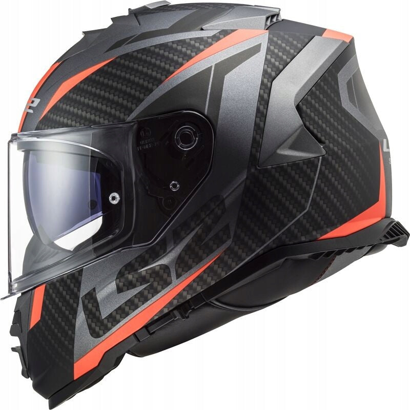 LS2 FF800 STORM II RACER MATT TITANIUM ORANGE sports helmet L SALE Manufacturer LS2