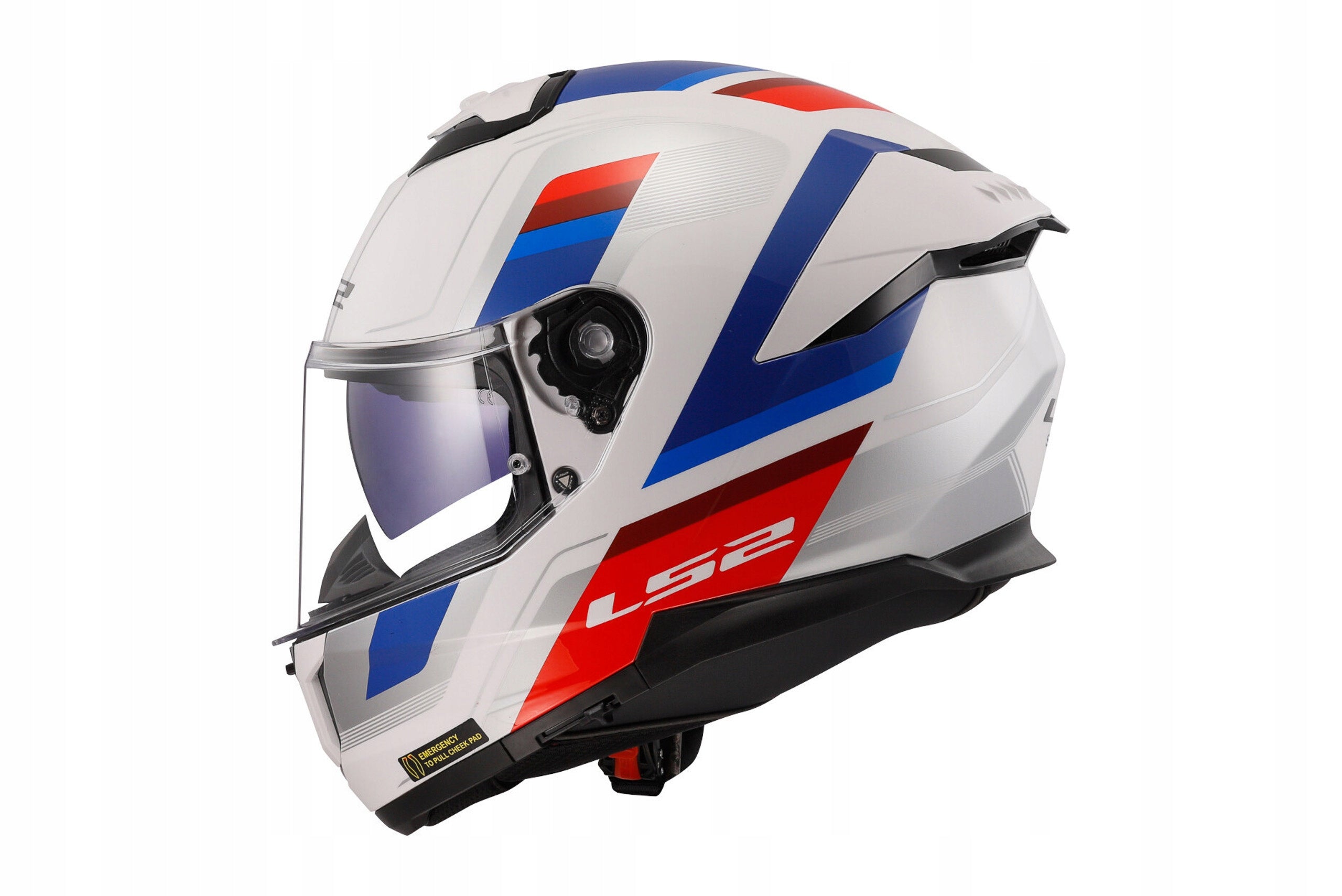 LS2 FF808 STREAM II Motorcycle helmet integral blend balaclava Roz. M Size M
