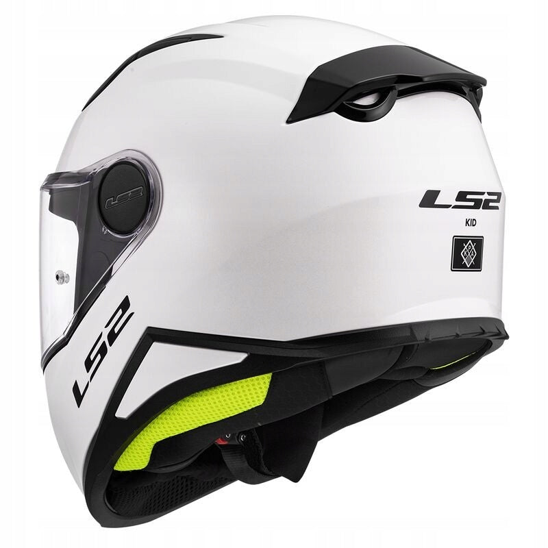 LS2 FF812 KID SOLID WHITE children's integral helmet white S Manufacturer's catalog number AK1681210023
