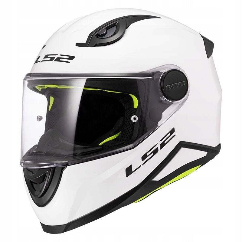 LS2 FF812 KID SOLID WHITE children's integral helmet white S Packaging status original