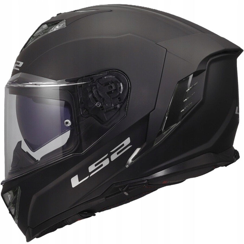 LS2 FF818 STORM III SOLID MATT BLACK sport integral helmet with blend S Manufacturer LS2