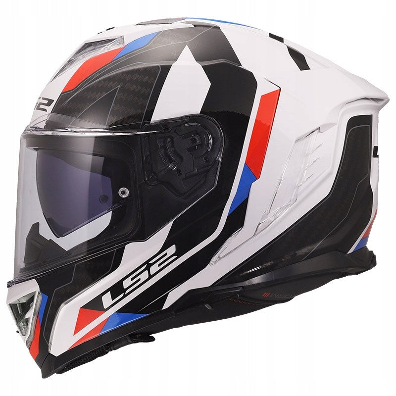 LS2 FF818 STORM III SPORTY WHITE BLUE RED sport integral helmet M Manufacturer LS2