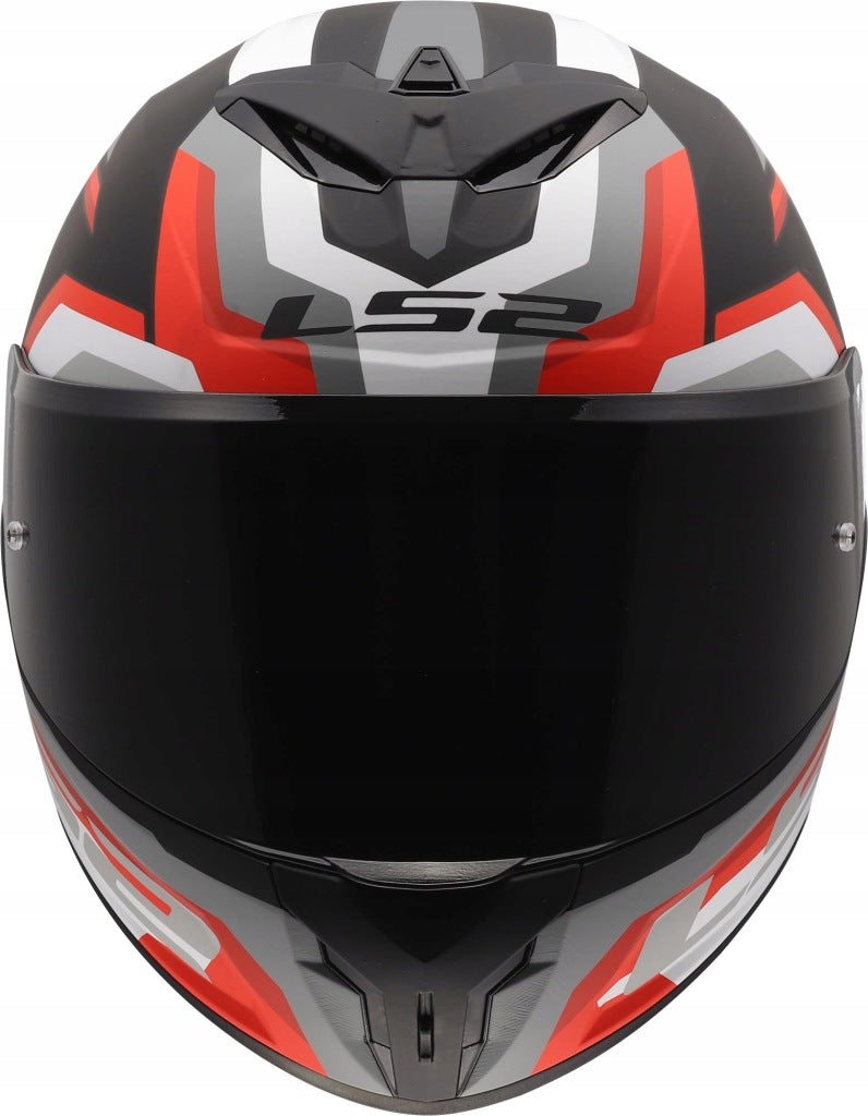 LS2 FF820 RAPID III HYPER BLACK RED MOTORCYCLE HELMET INTEGRAL L Packaging status original
