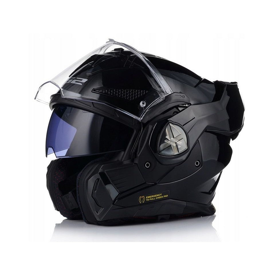 LS2 FF901 ADVANT X modular helmet black XL