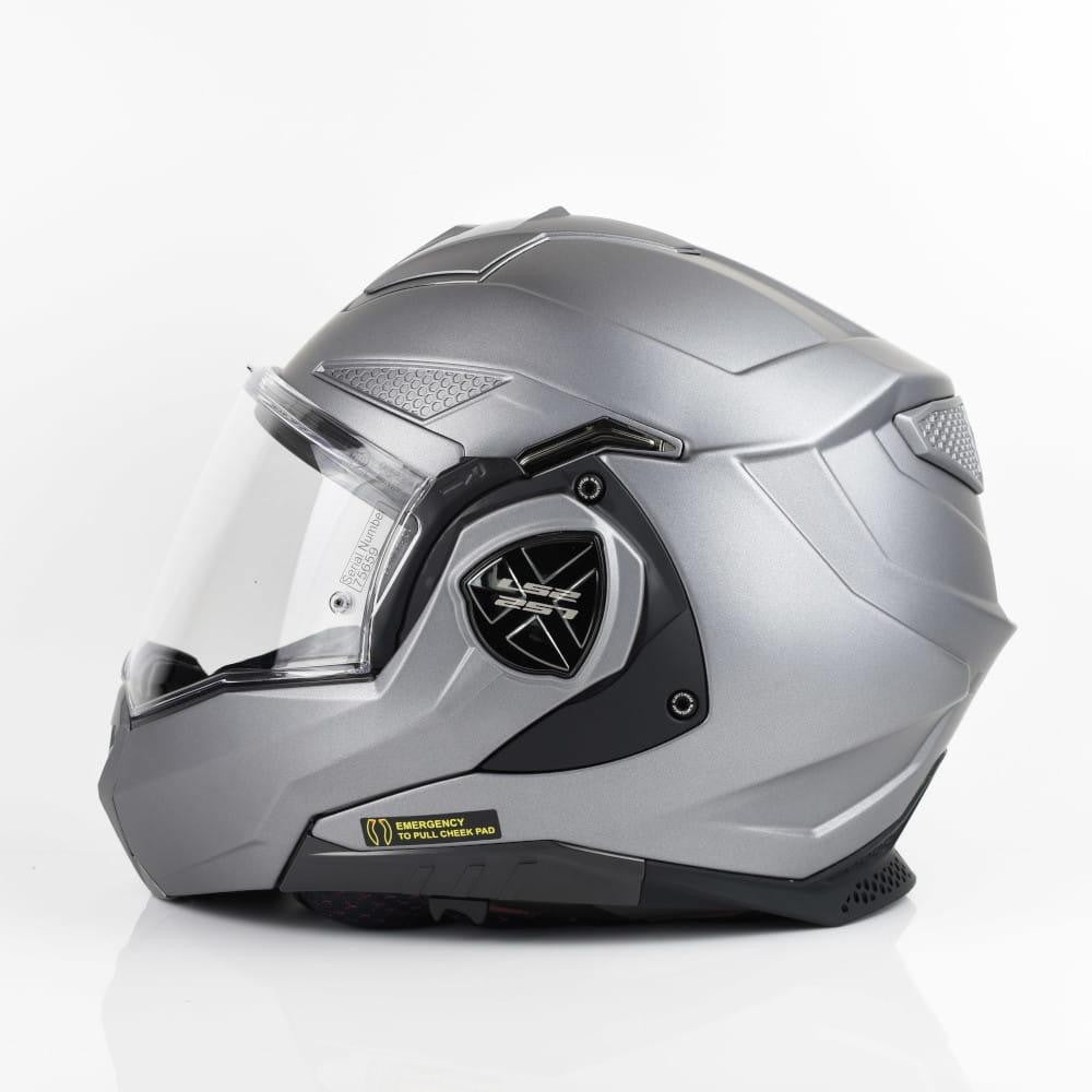 LS2 FF901 ADVANT X modular helmet titanium matt XS Manufacturer LS2