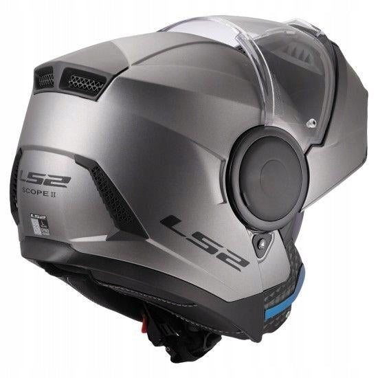 LS2 FF902 SCOPE II titanium M jaw helmet Manufacturer LS2