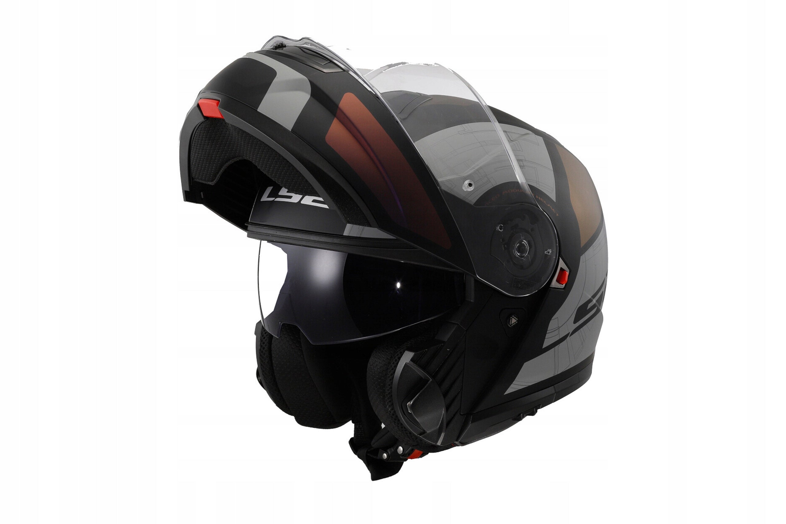 LS2 FF908 STROBE II Motorcycle helmet jaw blend balaclava size. M Manufacturer's catalog number AK5690823114