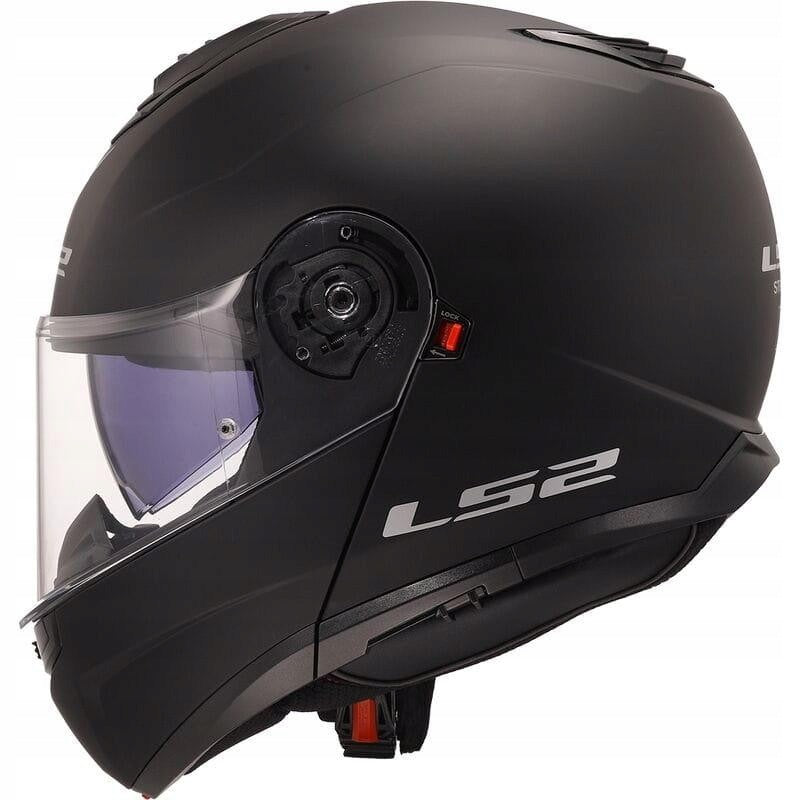 LS2 FF908 STROBE II jaw helmet black M Size M