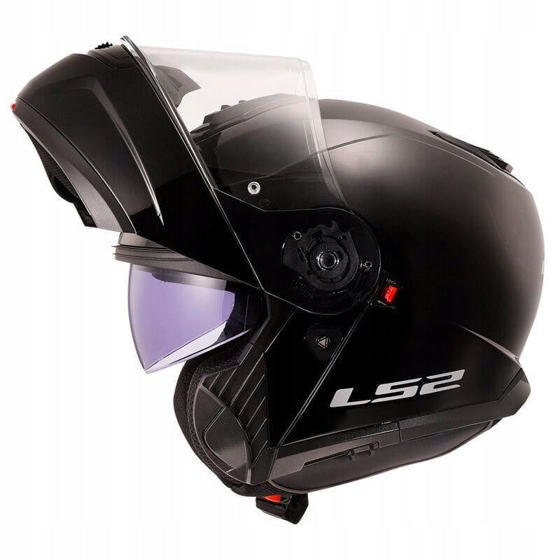 LS2 FF908 STROBE II jaw helmet black M