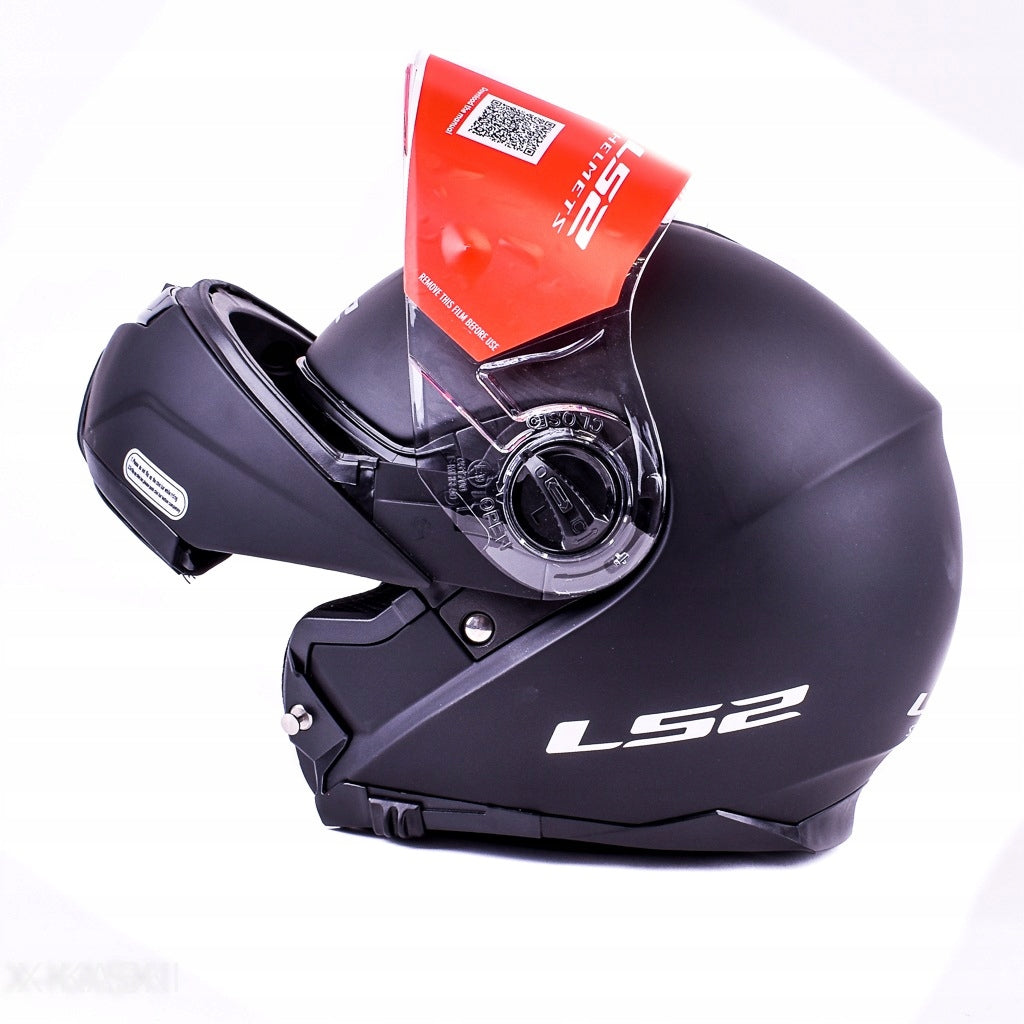 LS2 Helmet STROBE FF325 Jaw Matte Black M Manufacturer's catalog number AK5032510122