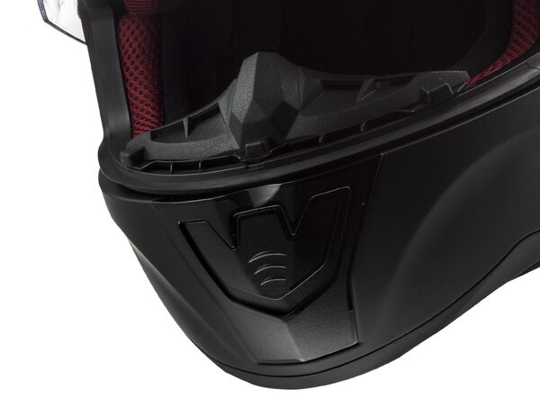 LS2 INTEGRAL MOTORCYCLE HELMET FF353 RAPID II ZOMBIE BLACK RED L Visor Features enhanced scratch resistance