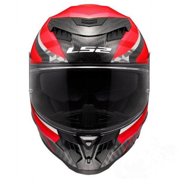 LS2 INTEGRAL MOTORCYCLE HELMET WITH BLEND FF807 DRAGON TRAX RED XXL Manufacturer LS2