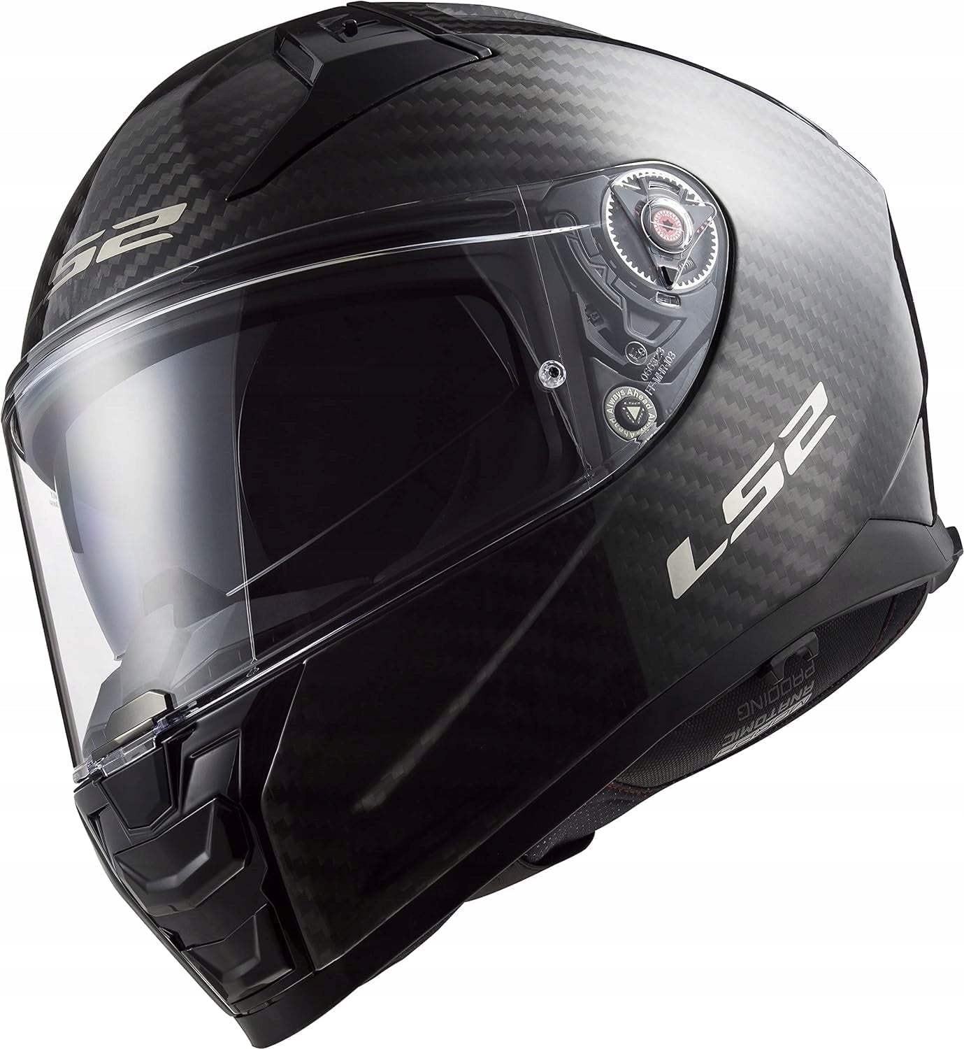 LS2 MOTORCYCLE HELMET BLACK SIZE M 630 Size M