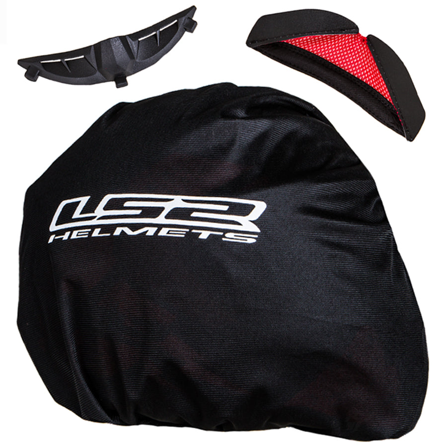 LS2 MOTORCYCLE HELMET INTEGRAL FF353 RAPID II ECE 22.06 SOLID BLACK MAT L DOT certificate no