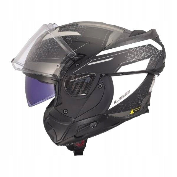 LS2 MOTORCYCLE HELMET JAW BLEND PILOCK FF910 ADVANT ASTRAL GREY L Manufacturer LS2