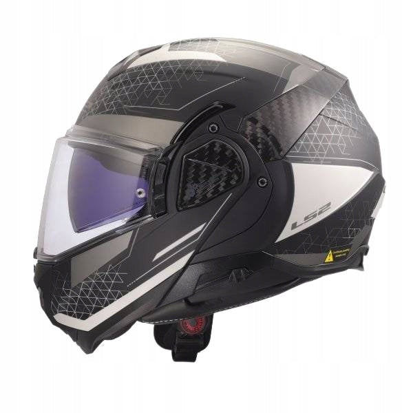 LS2 MOTORCYCLE HELMET JAW BLEND PILOCK FF910 ADVANT ASTRAL GREY L Packaging status original