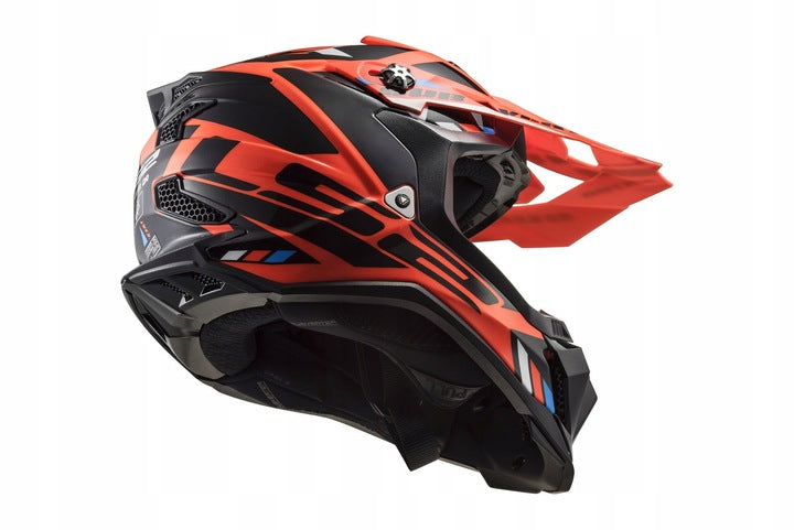 LS2 MX700 Subverter Stomp Fluo Orange Black Offroad Helmet XXL Manufacturer's catalog number AK4670030527