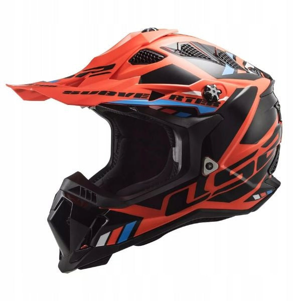 LS2 MX700 Subverter Stomp Fluo Orange Black Offroad Helmet XXL