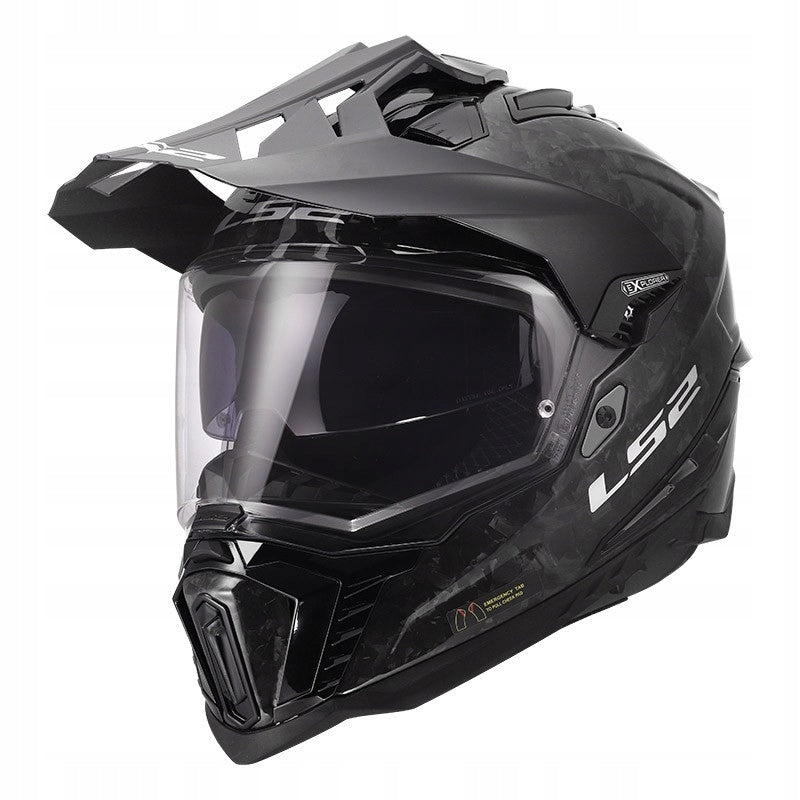 LS2 MX701 EXPLORER C FORGED CARBON cross helmet enduro off road XXL
