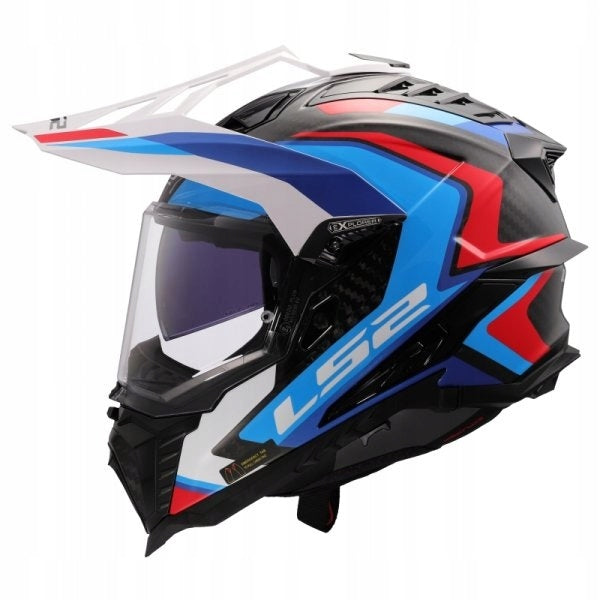 LS2 MX701 EXPLORER C FRONTIER G.WHITE BLUE enduro cross helmet XL (61-62cm) EAN (GTIN) 6923221119587