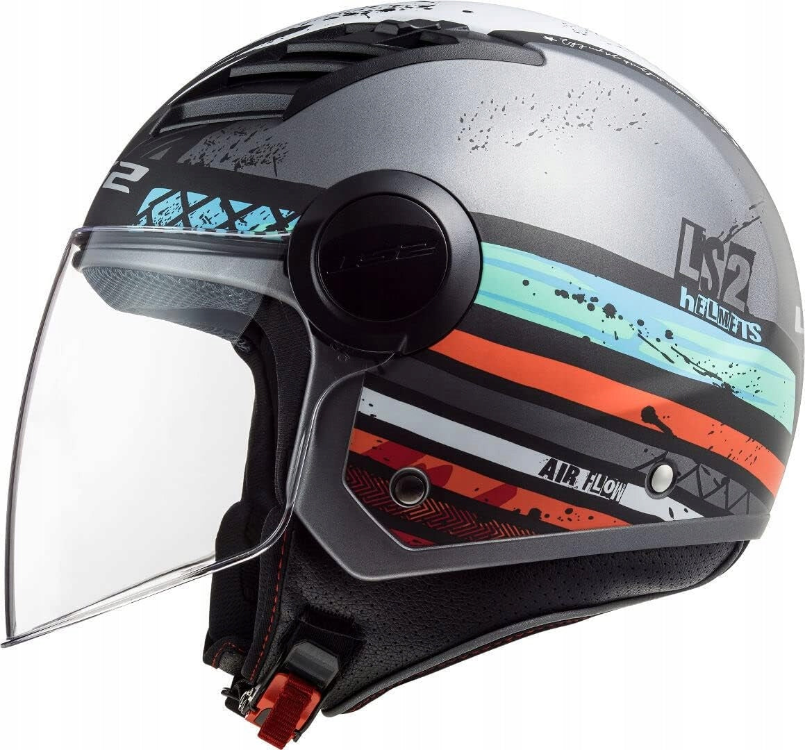 LS2 OF562 AIRFLOW RONNIE HELMET OPEN XS Manufacturer's catalog number 305625504XS