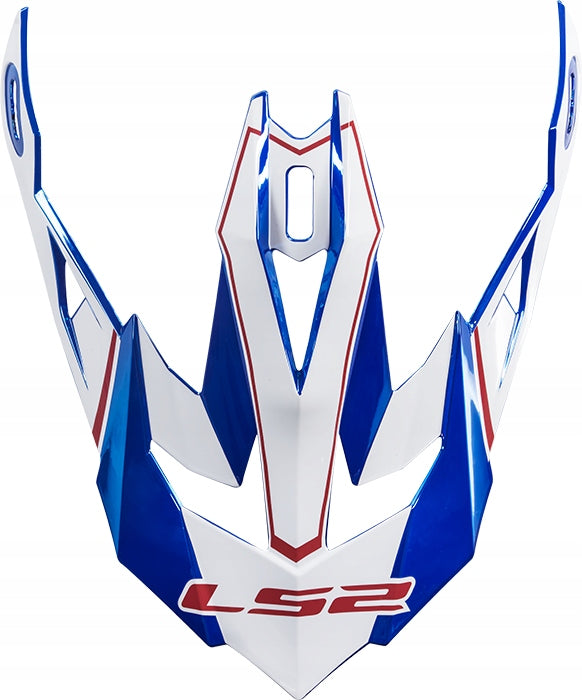 LS2 PEAK MX470 POWER CHROME BLUE 800470PK32