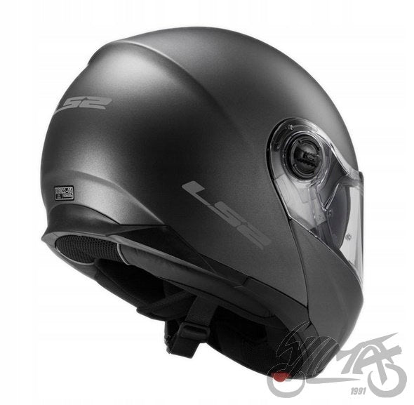 LS2 STROBE matte titanium S full face helmet Manufacturer LS2