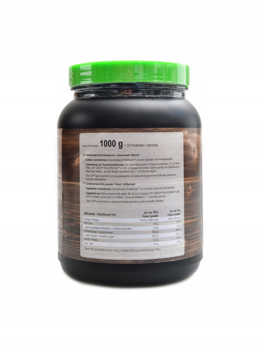 LSP nutrition + Zero palatinose 1000 g Packaging status original