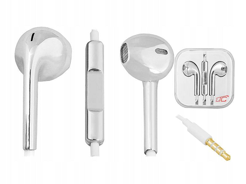LTC WIRED EARBUDS SILVER/GREY Packaging status original