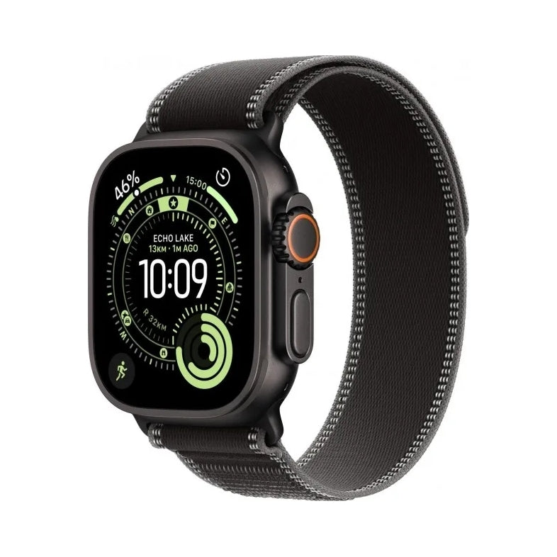 LTE Smartwatch Apple Watch Ultra 3 Black Titanium/Black Trail Band M/L 5G