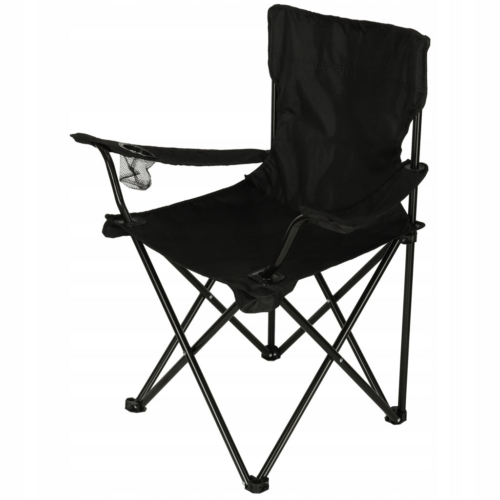 LUARO Folding Fishing Chair Camping Fishing Black Kind chair