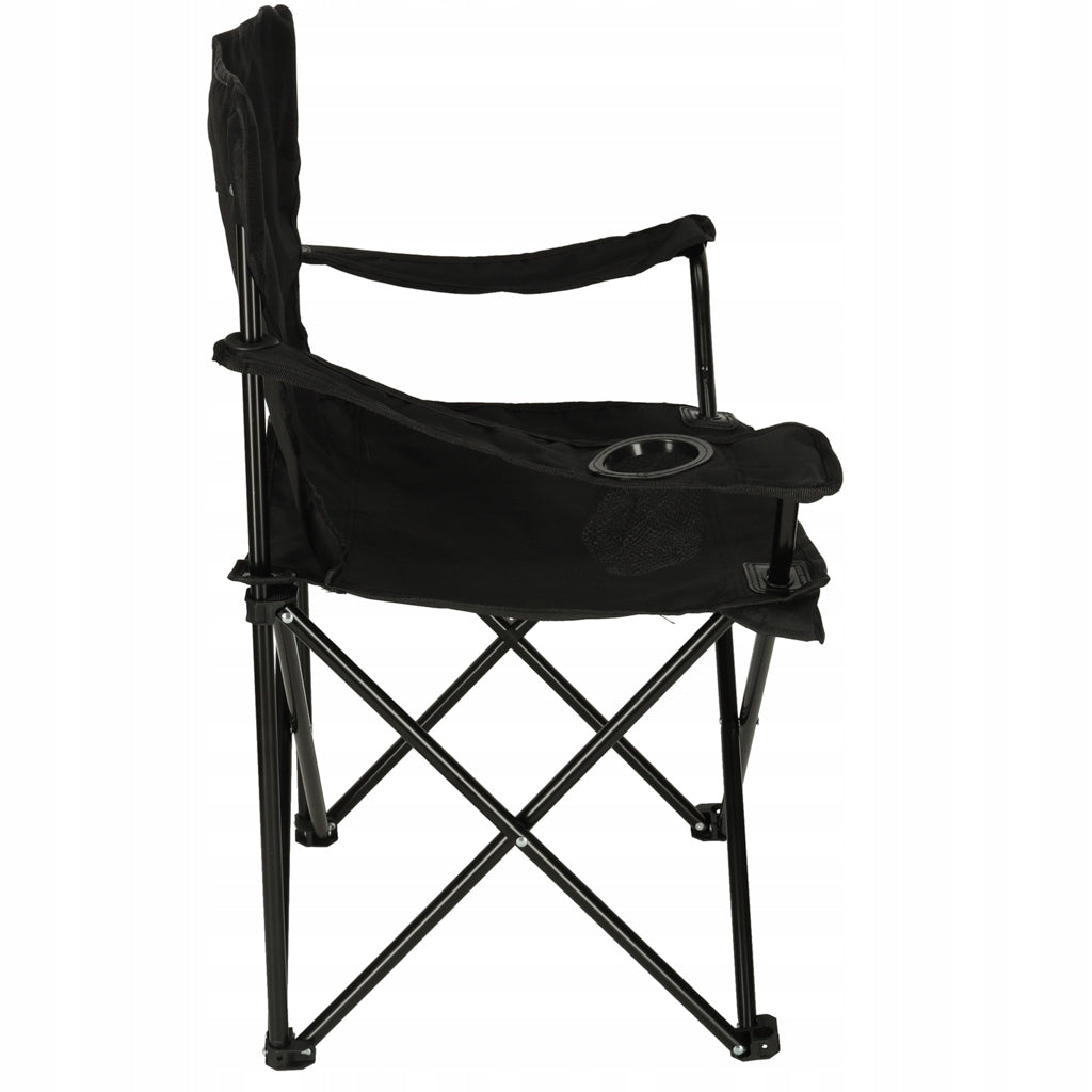LUARO Folding Fishing Chair Camping Fishing Black Manufacturer code KX3148