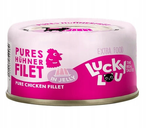 LUCKY LOU EXTRAFOOD CAT FOOD CHICKEN TREAT IN JELLY 70g