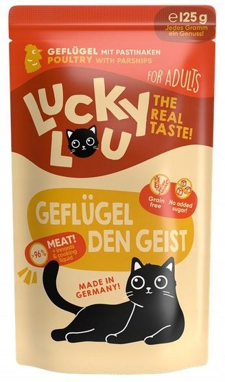 LUCKY LOU LIFE - Poultry 125g - WET CAT FOOD