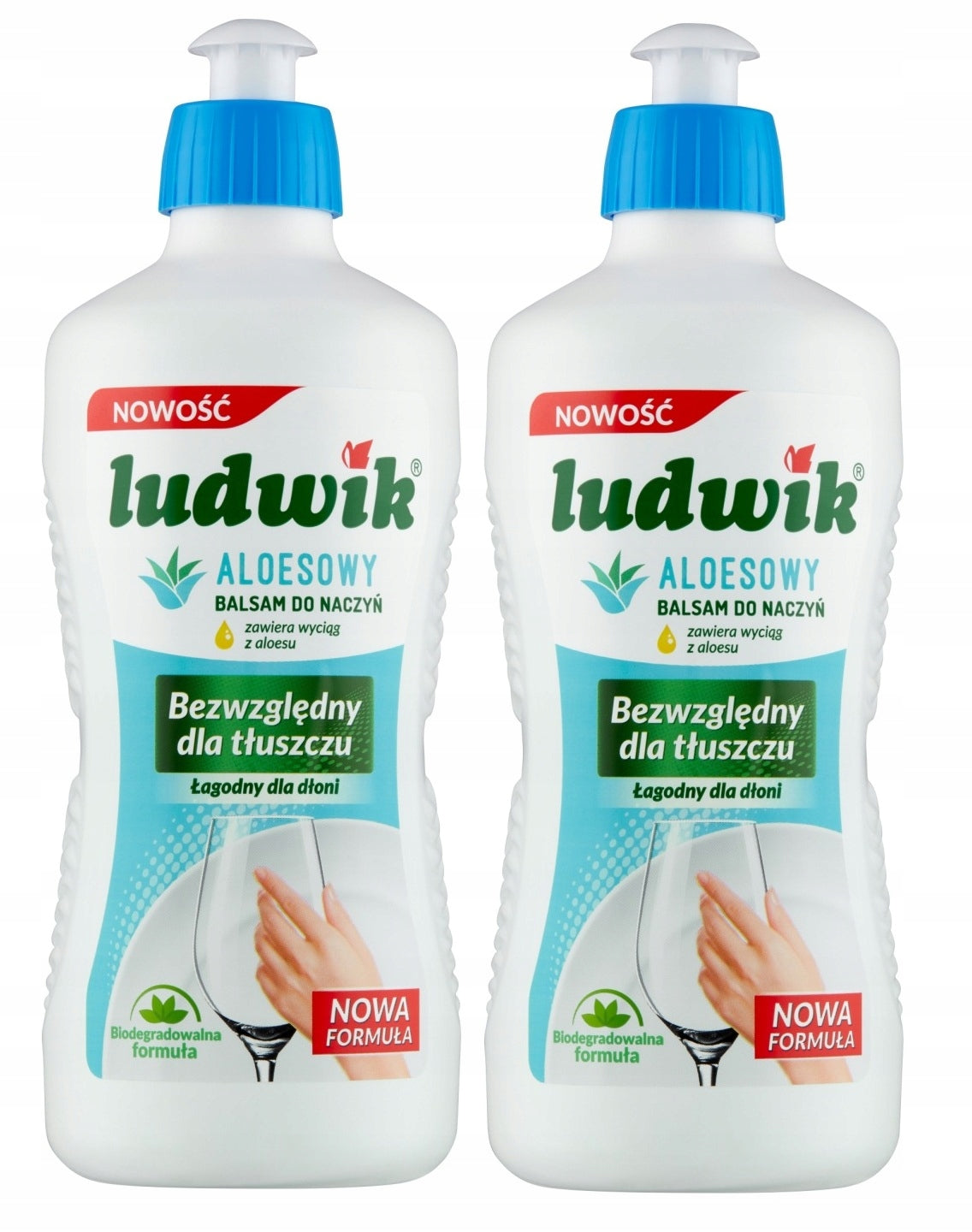 LUDWIK ALOE VERA DISHWASHING LOTION GENTLE ON HANDS 450 ML