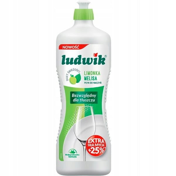 LUDWIK DISHWASHING LIQUID 1040ML LIME WITH LEMON BALM Capacity 1040 l