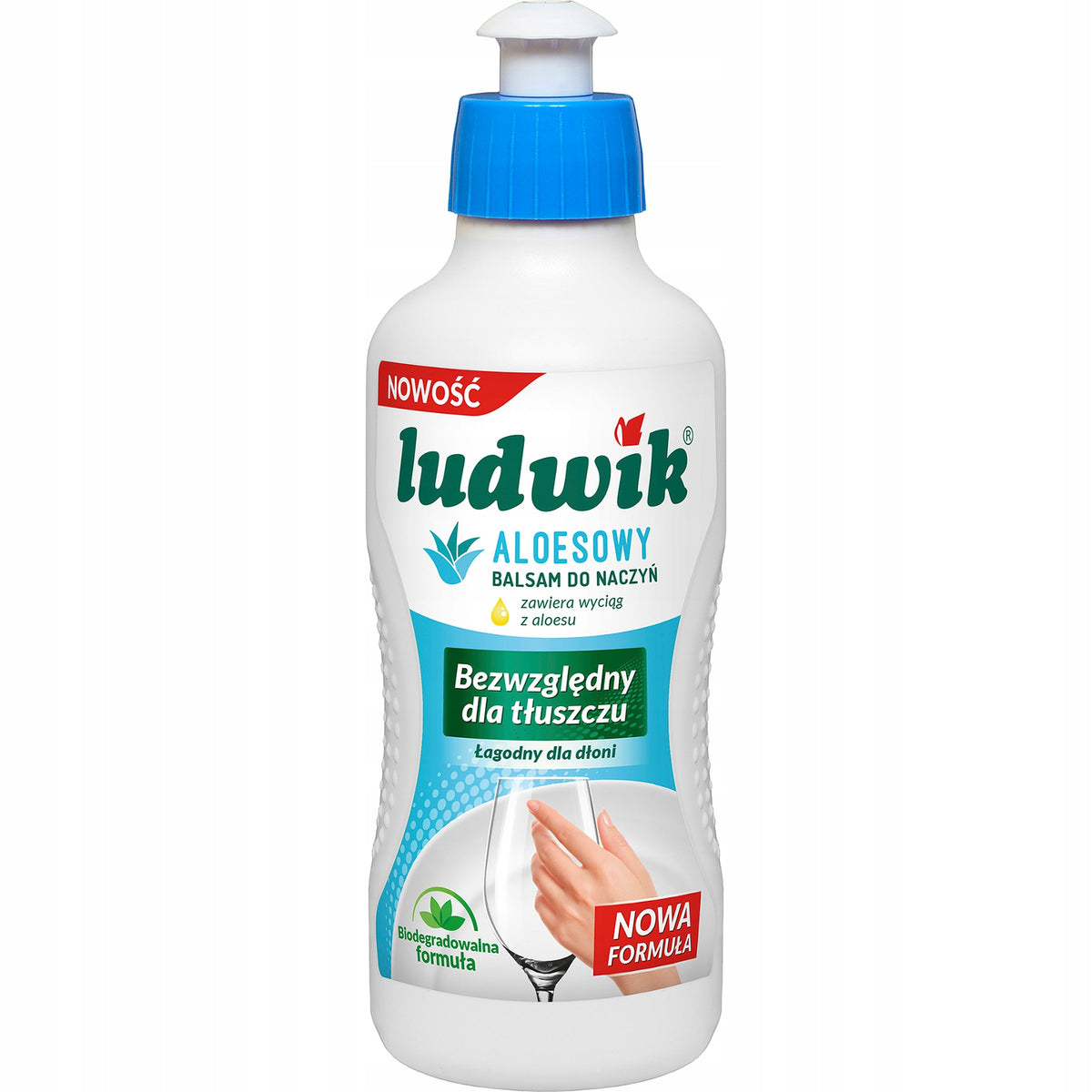 LUDWIK dishwashing liquid 250G BALSAM/ALOES Brand Ludwik