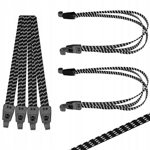 LUGGAGE TENSIONERS FLEXIBLE 4 PCS 65CM 75CM FOR MOTORCYCLE BIKE FOR HOME