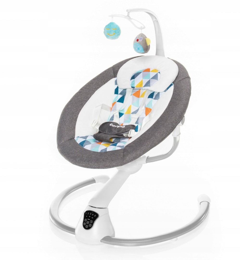 LULLABY Multifunction Lounger ZOPA – Triangle grey