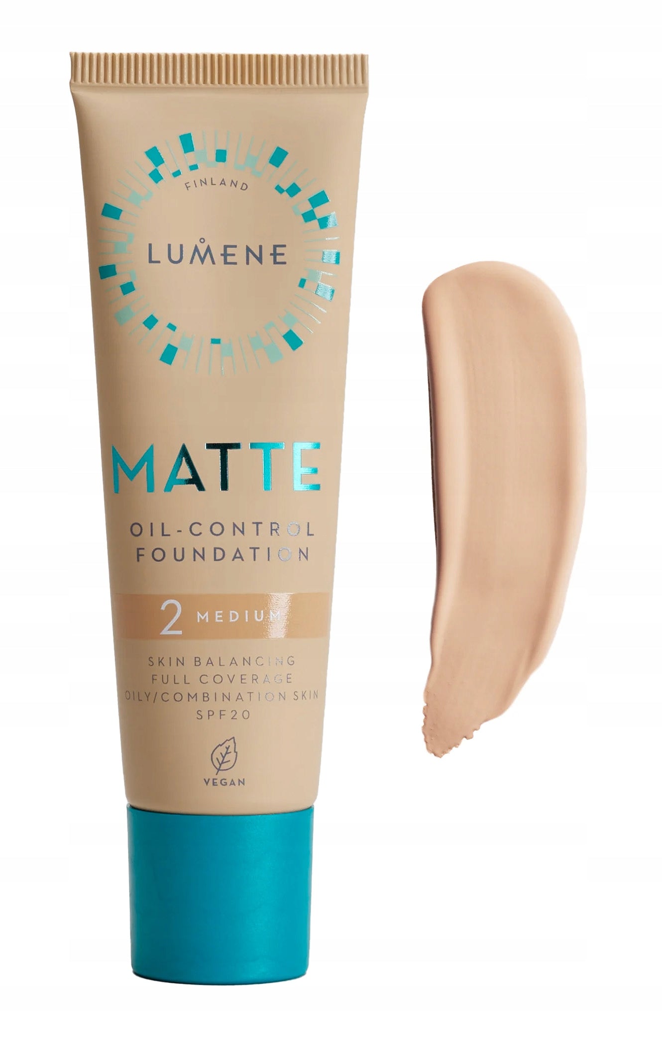 Make-up-Basis Lumene Matte Oil-control 30 ml, 2 Soft Honey 