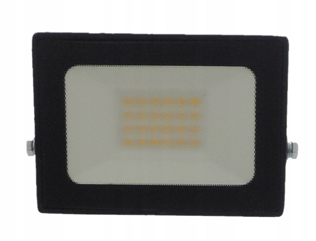 LUMINAIRE FLOODLIGHT 20W LED IP65 SLIM NEUTRAL Color black