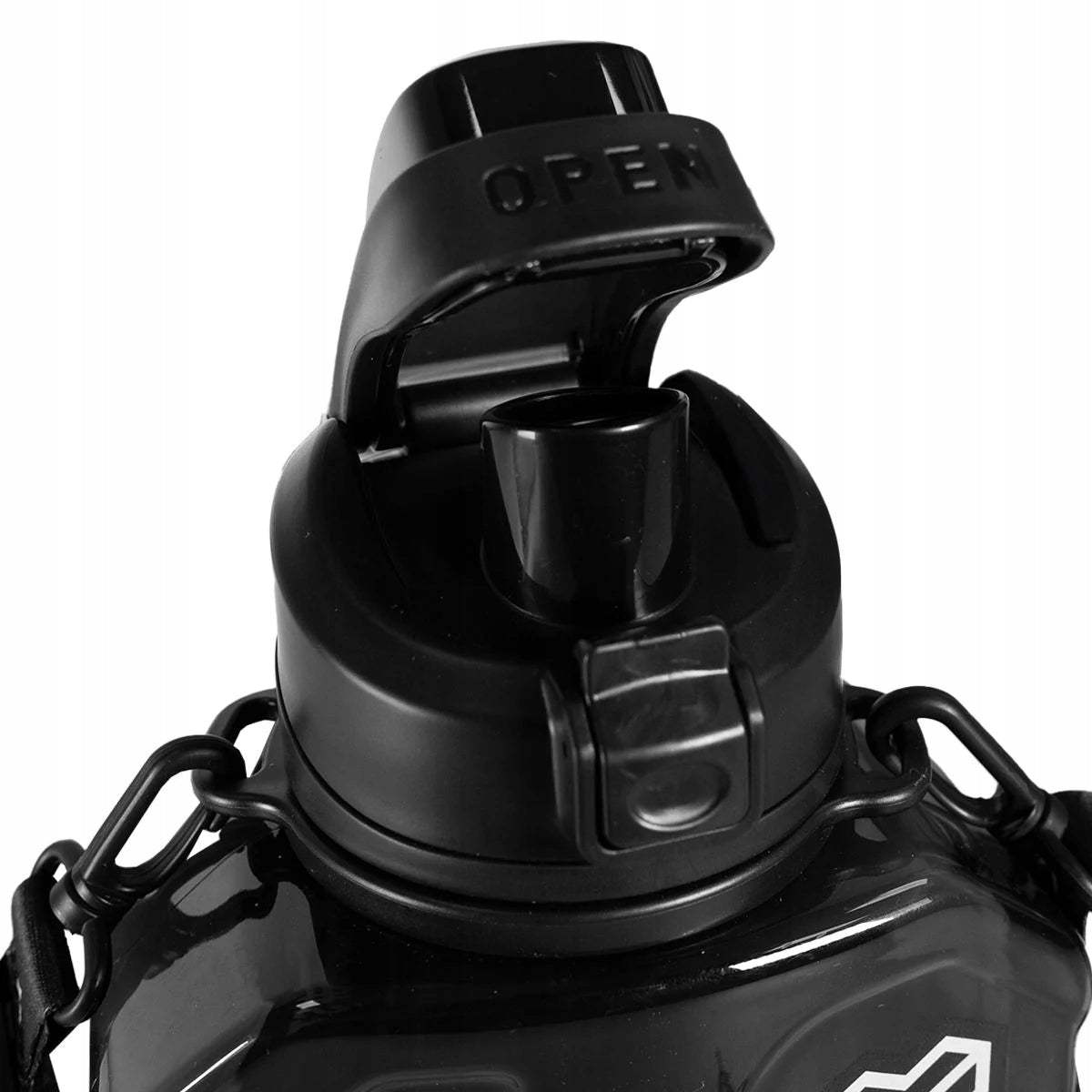 LUNAR HYDRATOR BOTTLE 1500ML BLACK FOR BEVERAGE WATER LARGE SOLID - Strix Color black