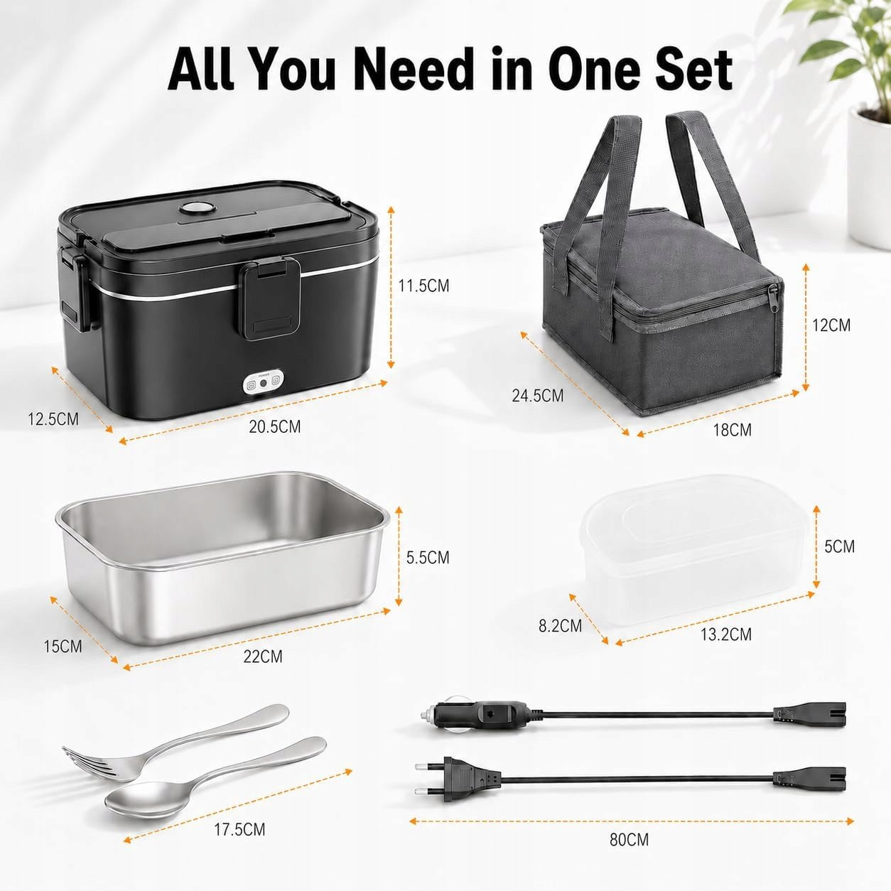 LUNCH BOX ELECTRIC 120W 1.8L HEATER 12V/24V/240V Brand no brand